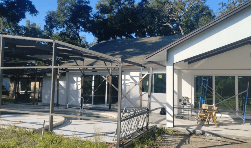 PORCH SCREEN REPAIR